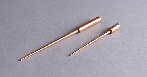 Electrical discharge machining use copper electrode