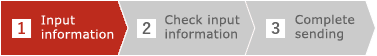 Input information